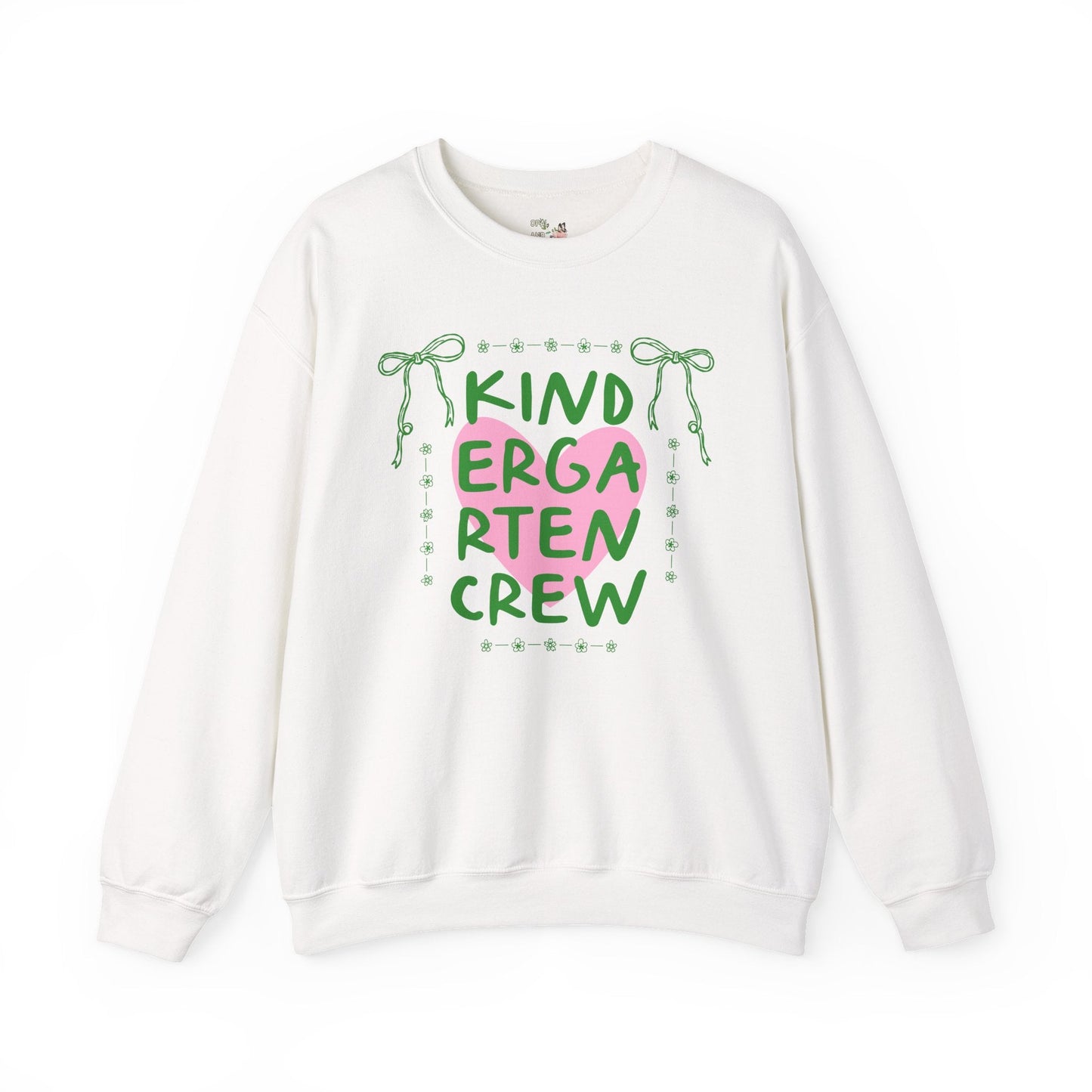 Kindergarten Crew Matching Teacher Sweatshirt