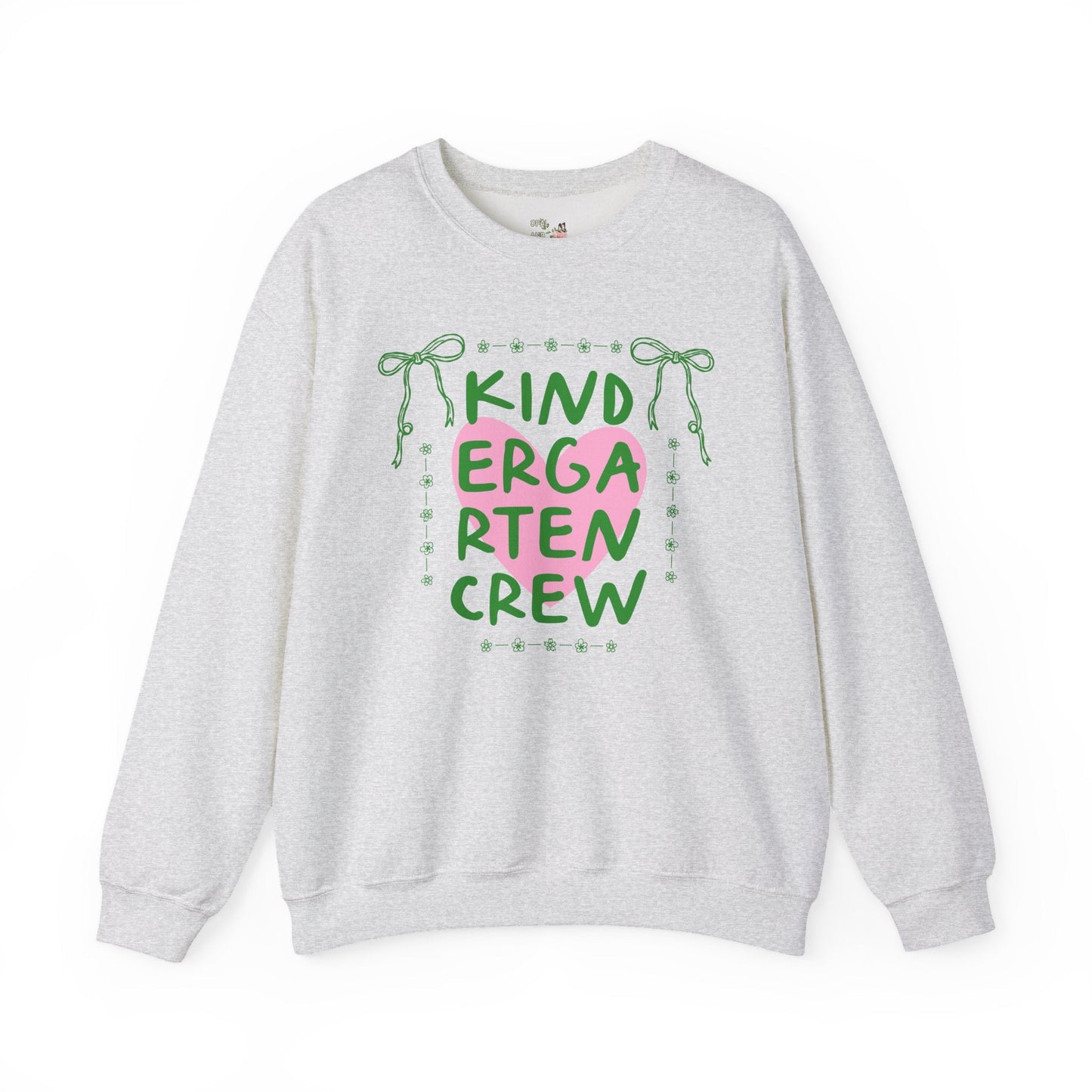 Kindergarten Crew Matching Teacher Sweatshirt