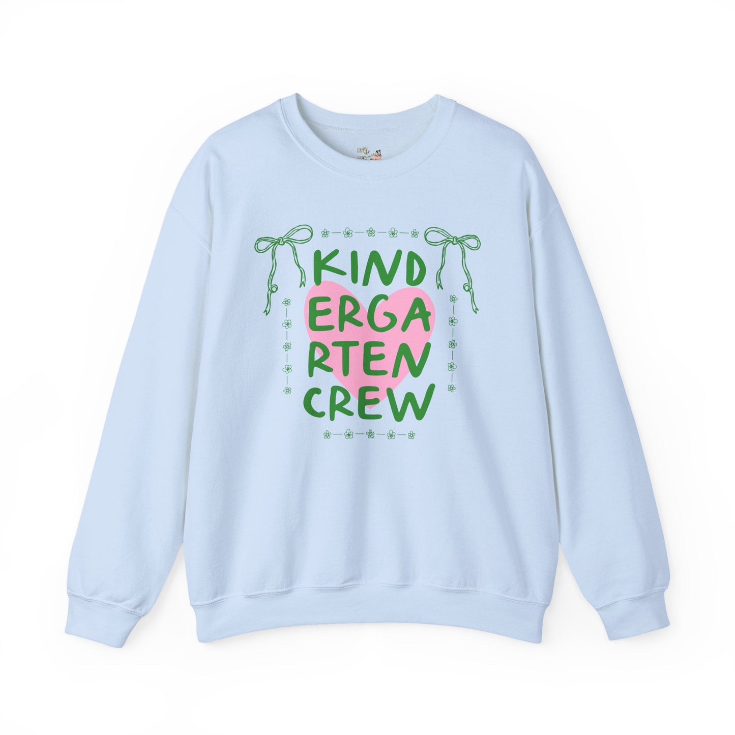 Kindergarten Crew Matching Teacher Sweatshirt