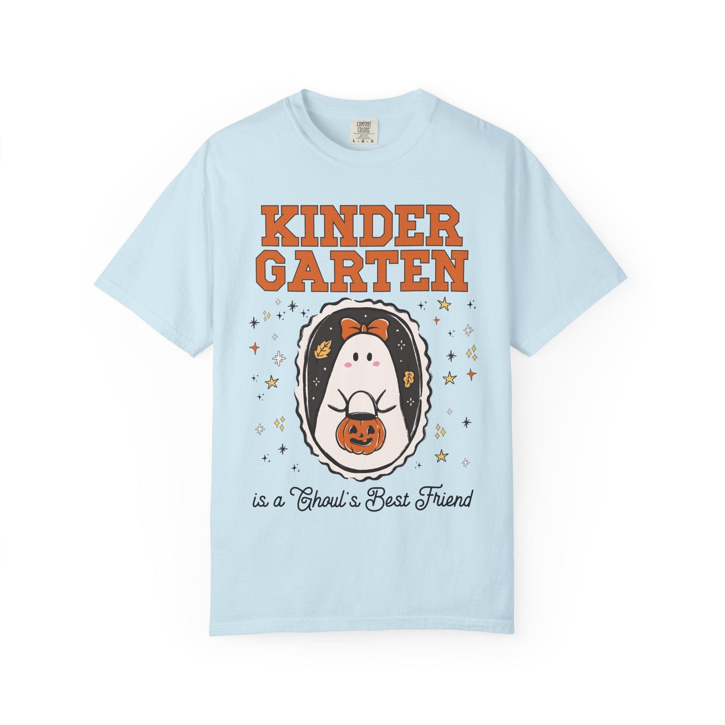 Kindergarten Halloween Teacher Tee