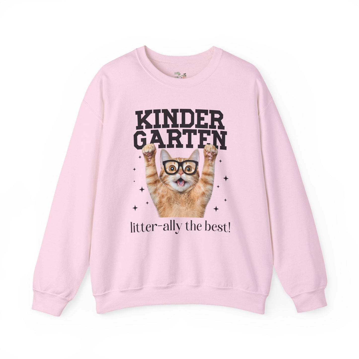 Kindergarten Teacher Cat Lover Sweatshirt