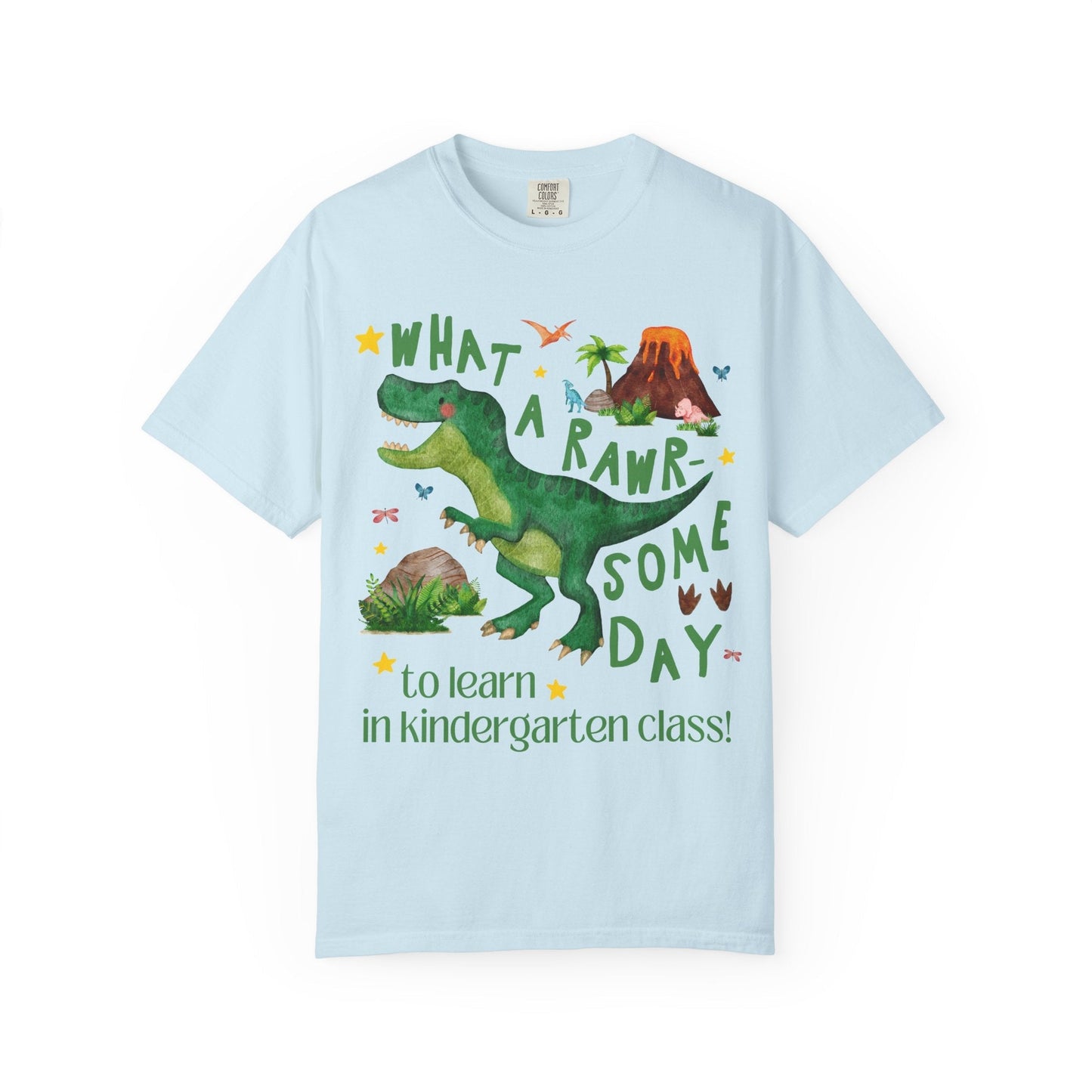 Kindergarten Teacher Dinosaur Lover Tee
