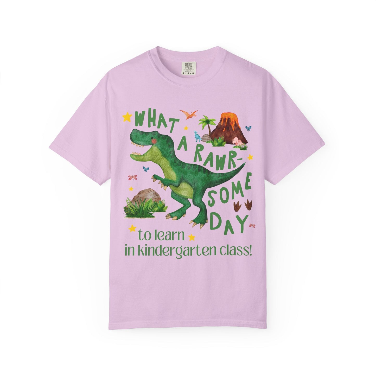 Kindergarten Teacher Dinosaur Lover Tee