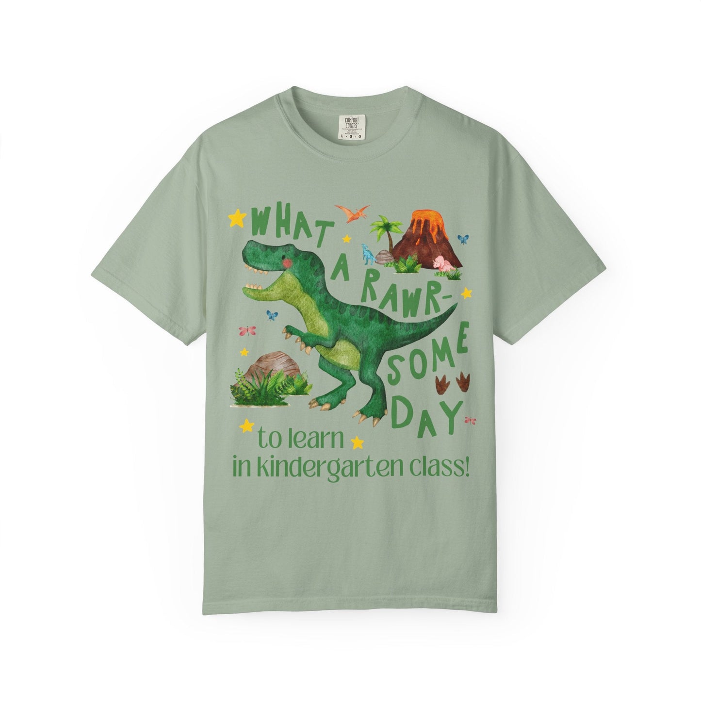 Kindergarten Teacher Dinosaur Lover Tee