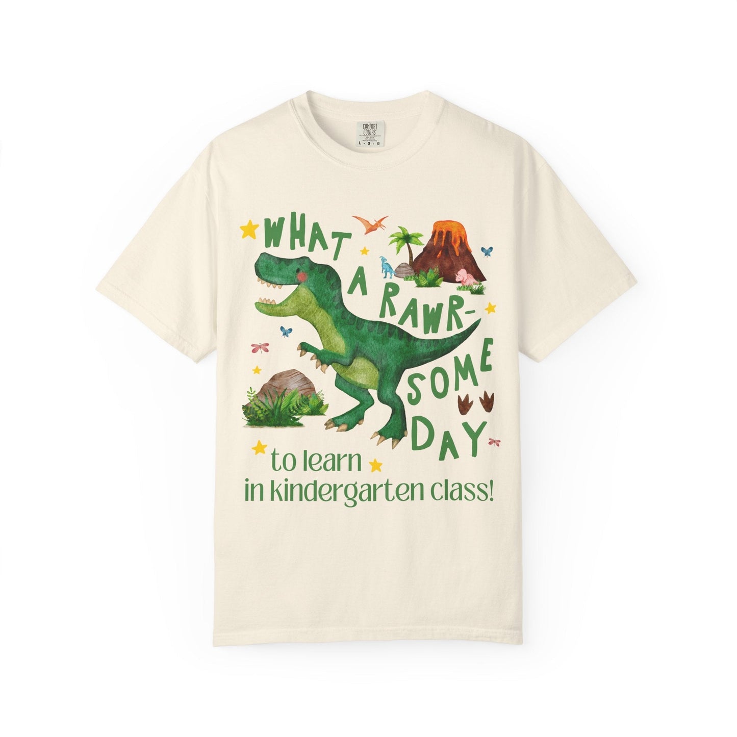 Kindergarten Teacher Dinosaur Lover Tee