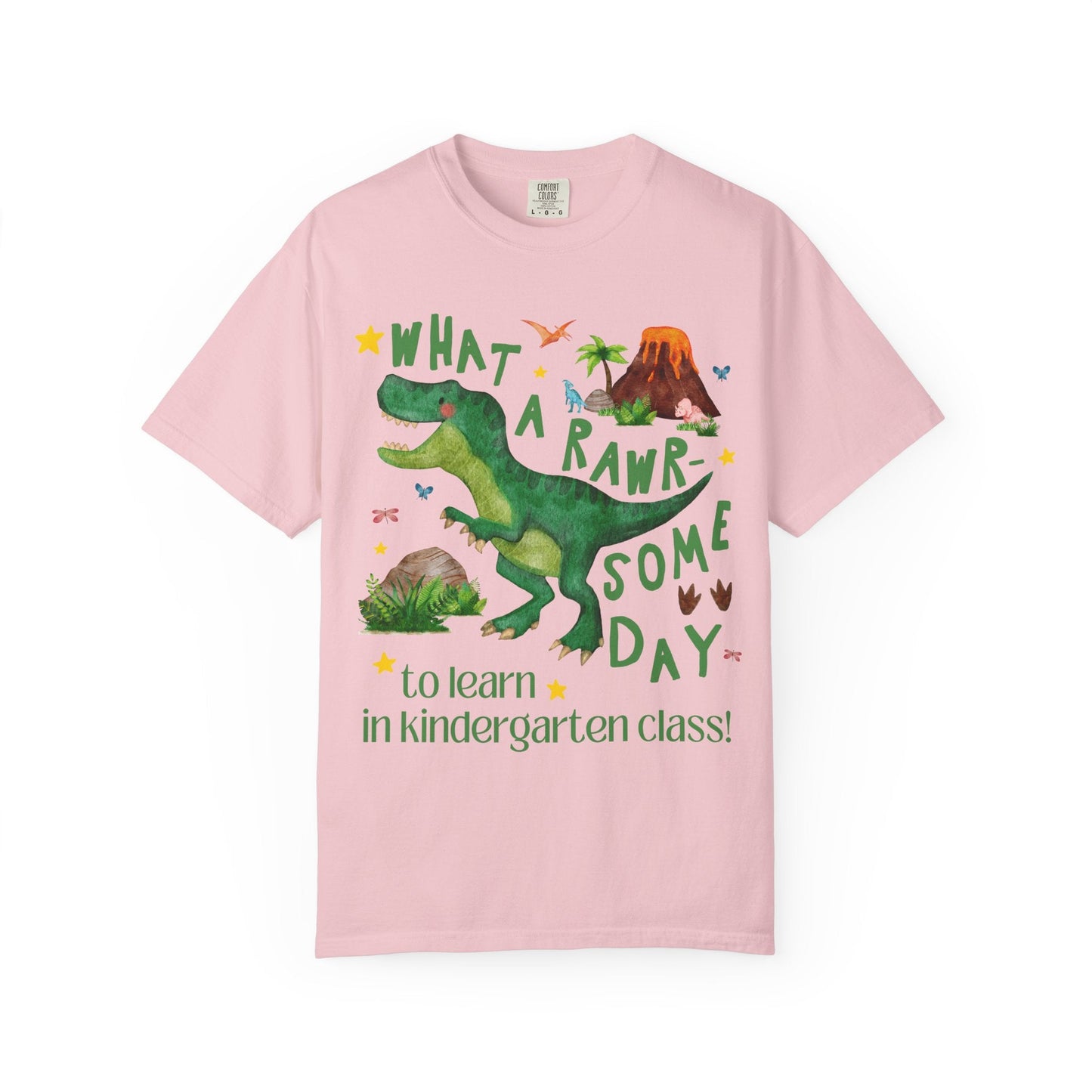 Kindergarten Teacher Dinosaur Lover Tee