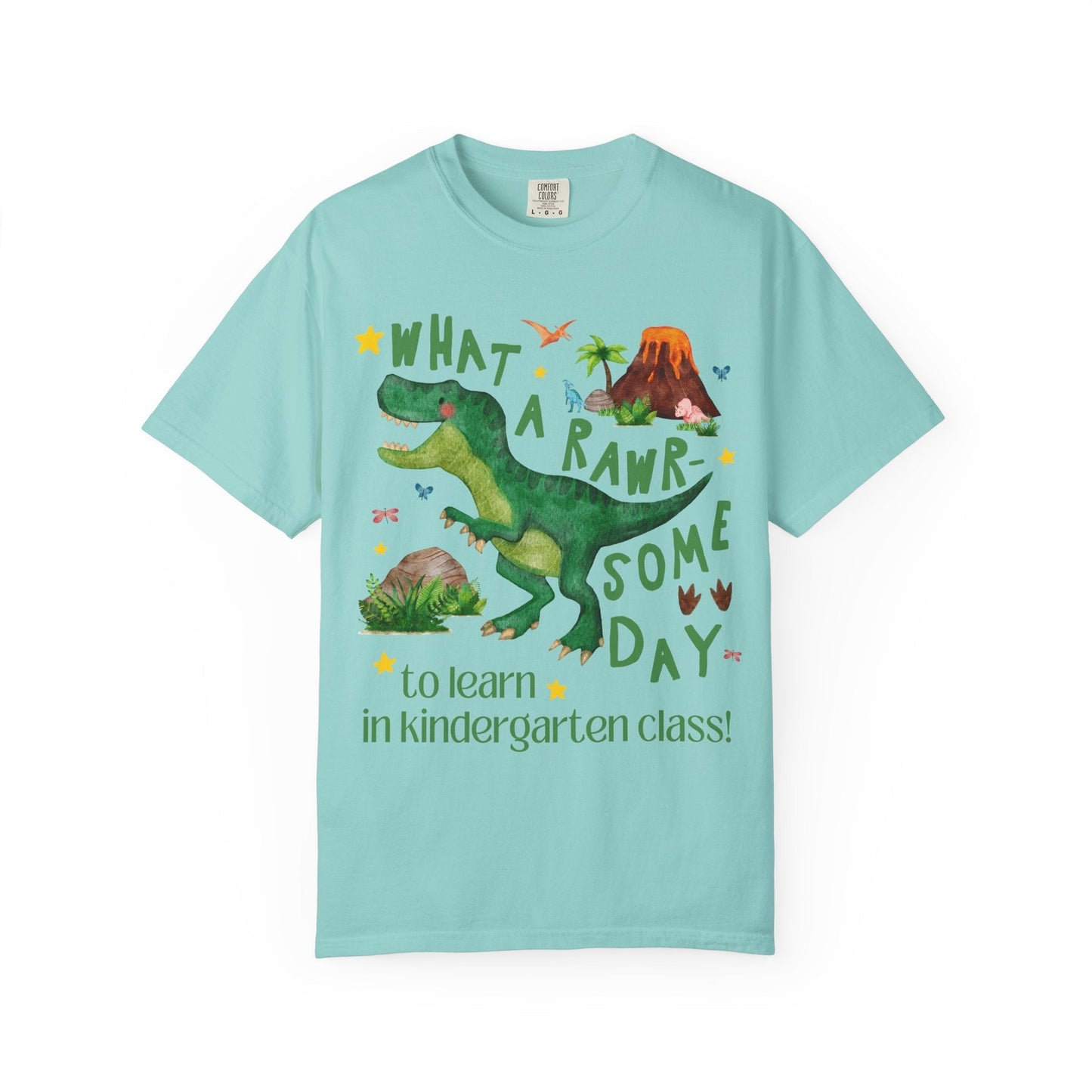 Kindergarten Teacher Dinosaur Lover Tee
