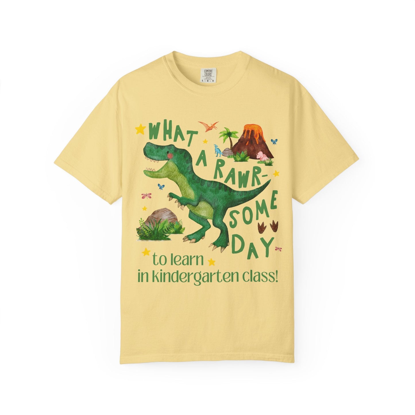 Kindergarten Teacher Dinosaur Lover Tee