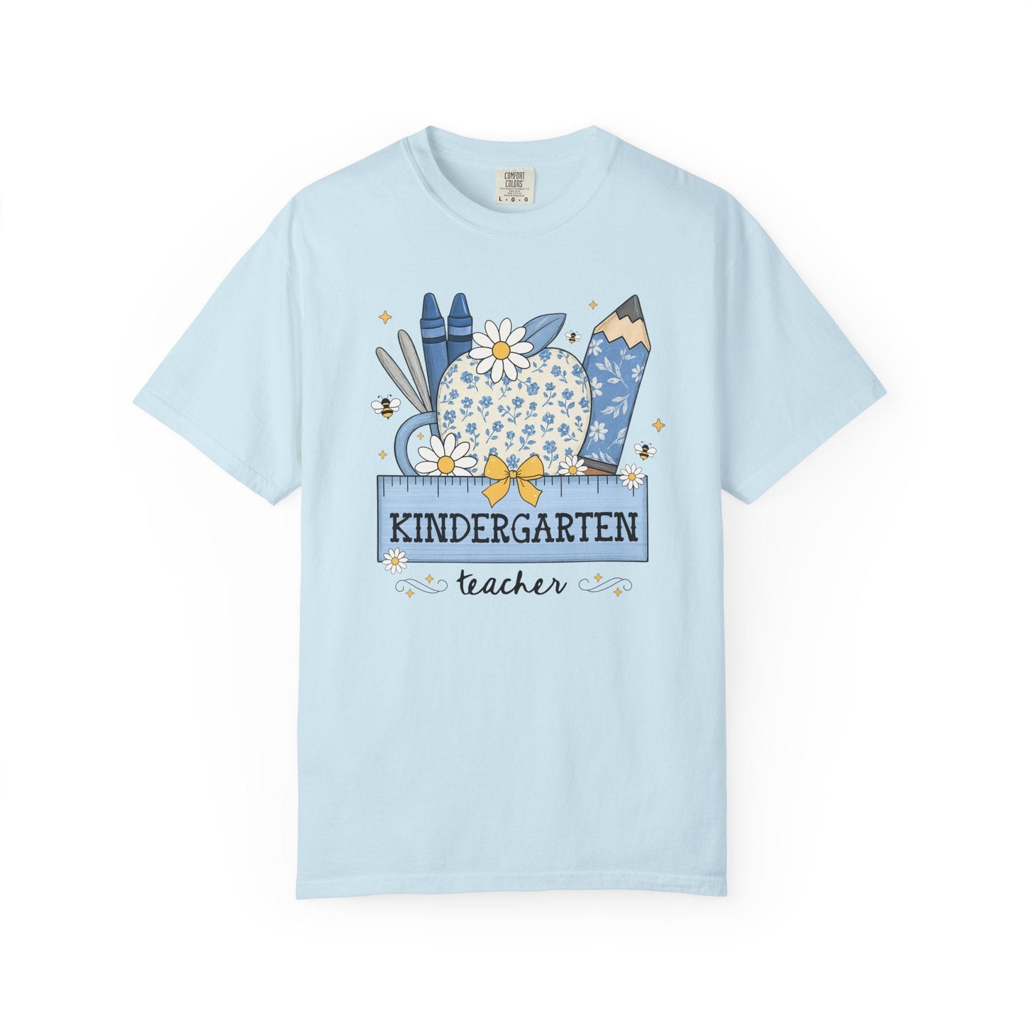 Kindergarten Teacher Flower Tee Shirt