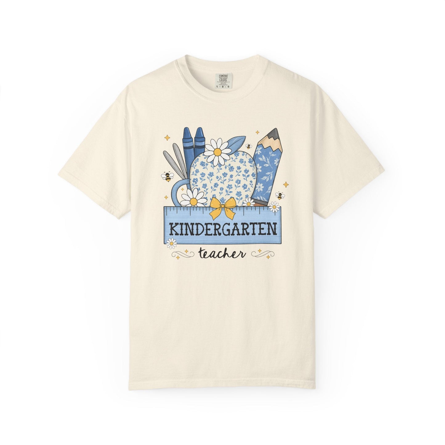 Kindergarten Teacher Flower Tee Shirt
