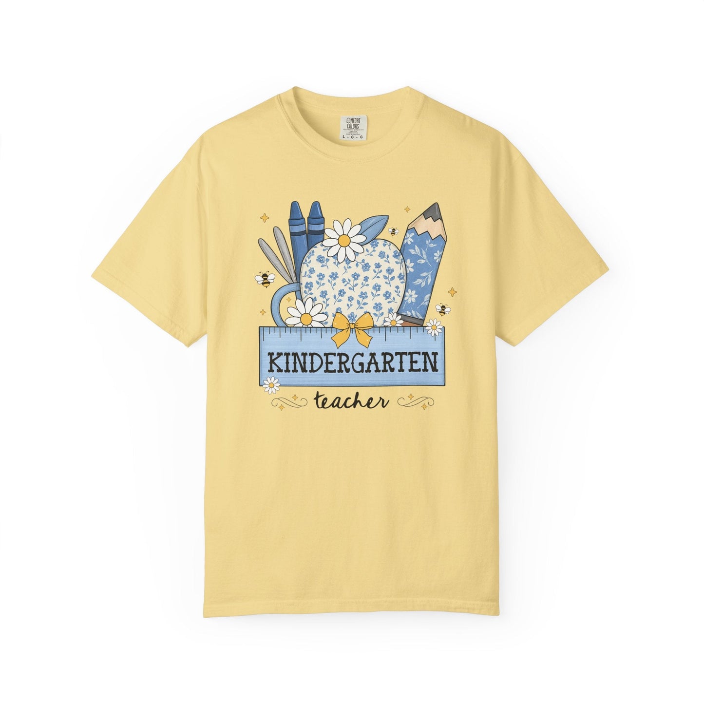 Kindergarten Teacher Flower Tee Shirt