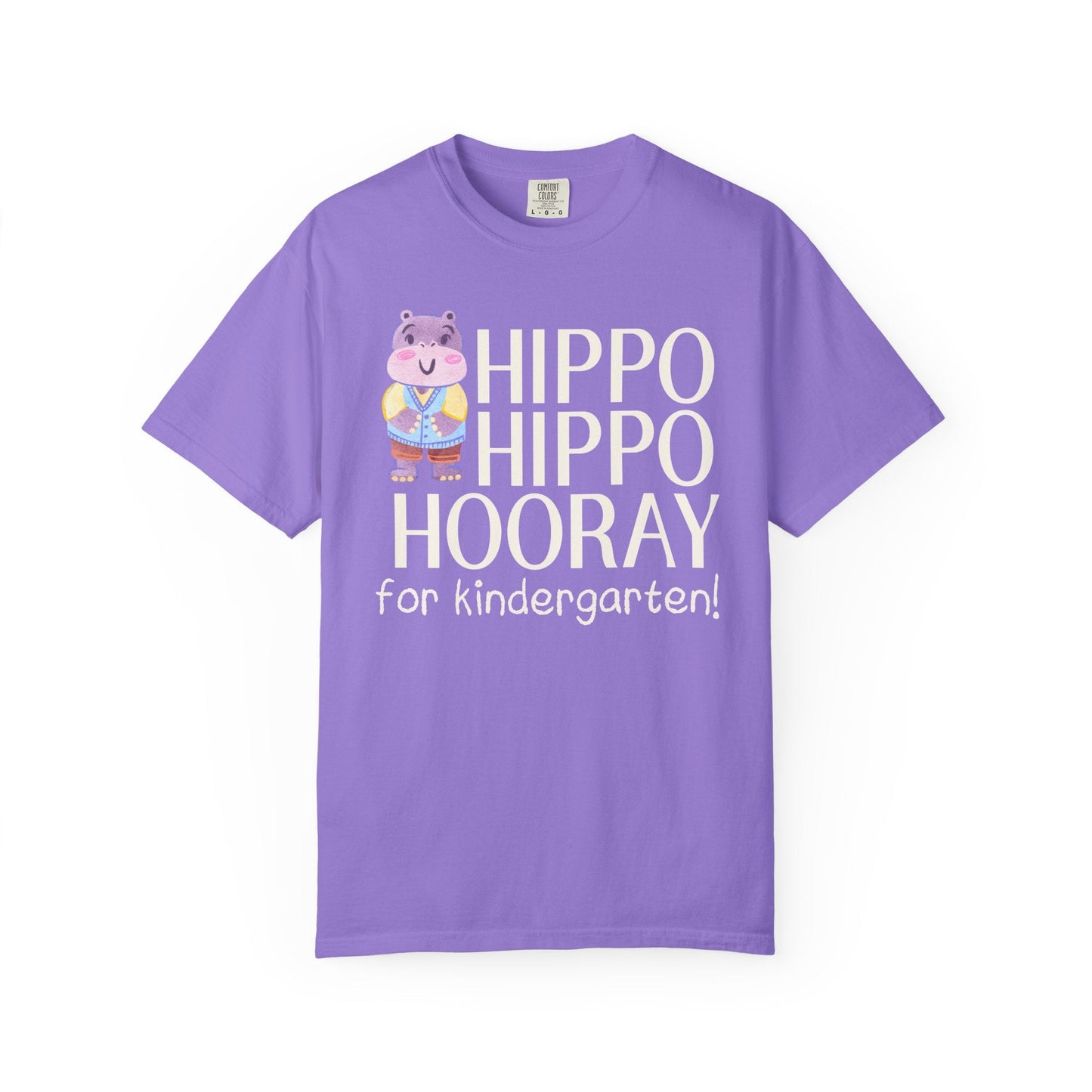 Kindergarten Teacher Hippo Tee