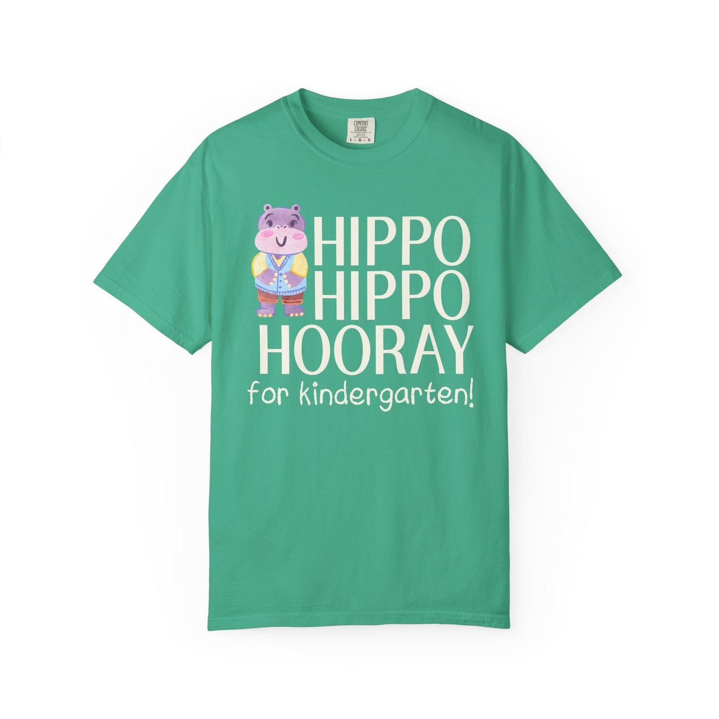 Kindergarten Teacher Hippo Tee