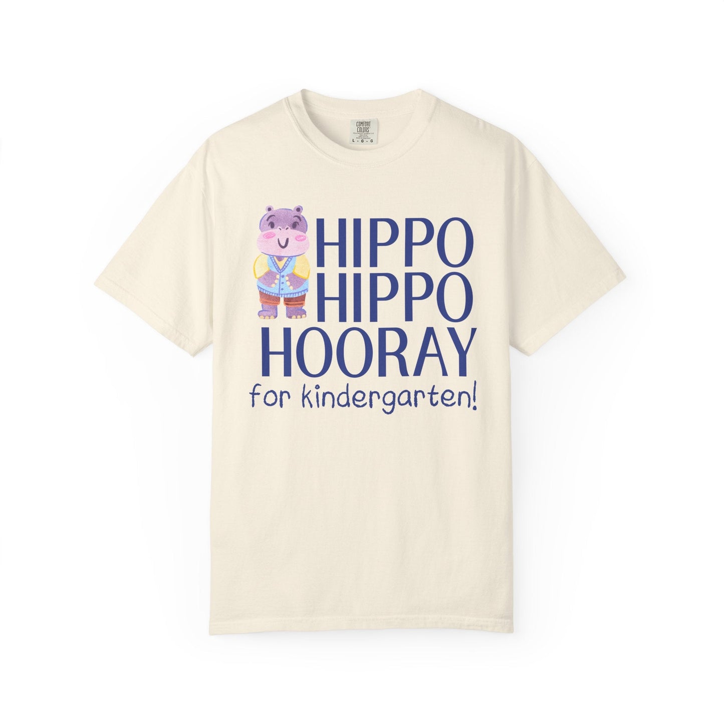 Kindergarten Teacher Hippo Tee