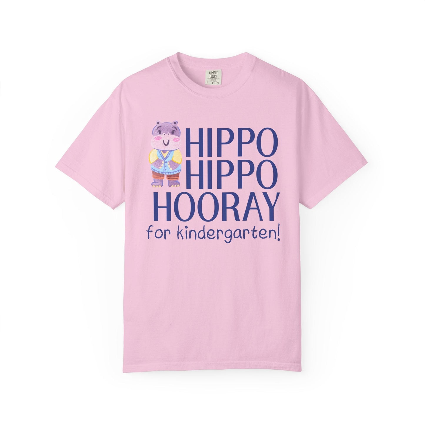 Kindergarten Teacher Hippo Tee