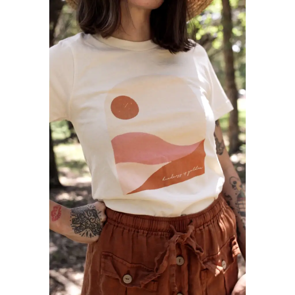 Kindness is Golden Adult Graphic Organic T-Shirt