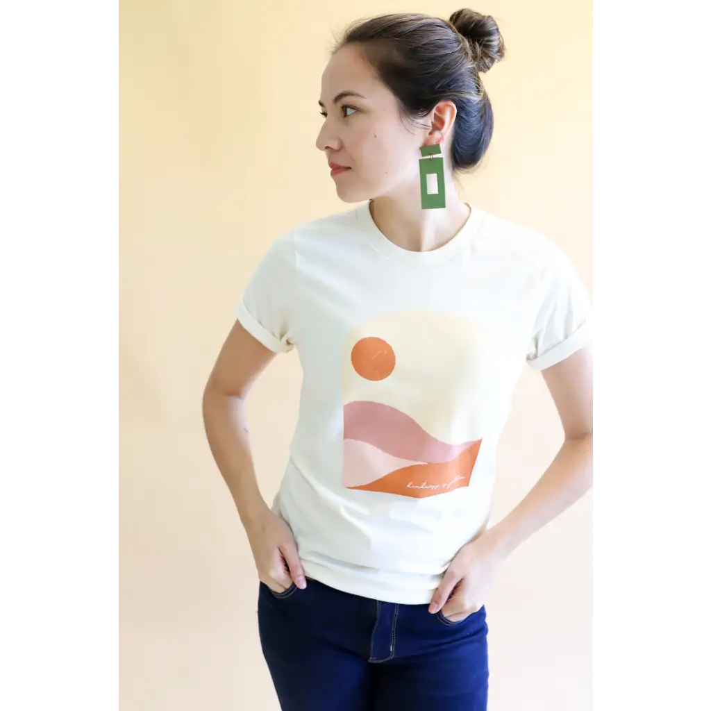 Kindness is Golden Adult Graphic Organic T-Shirt