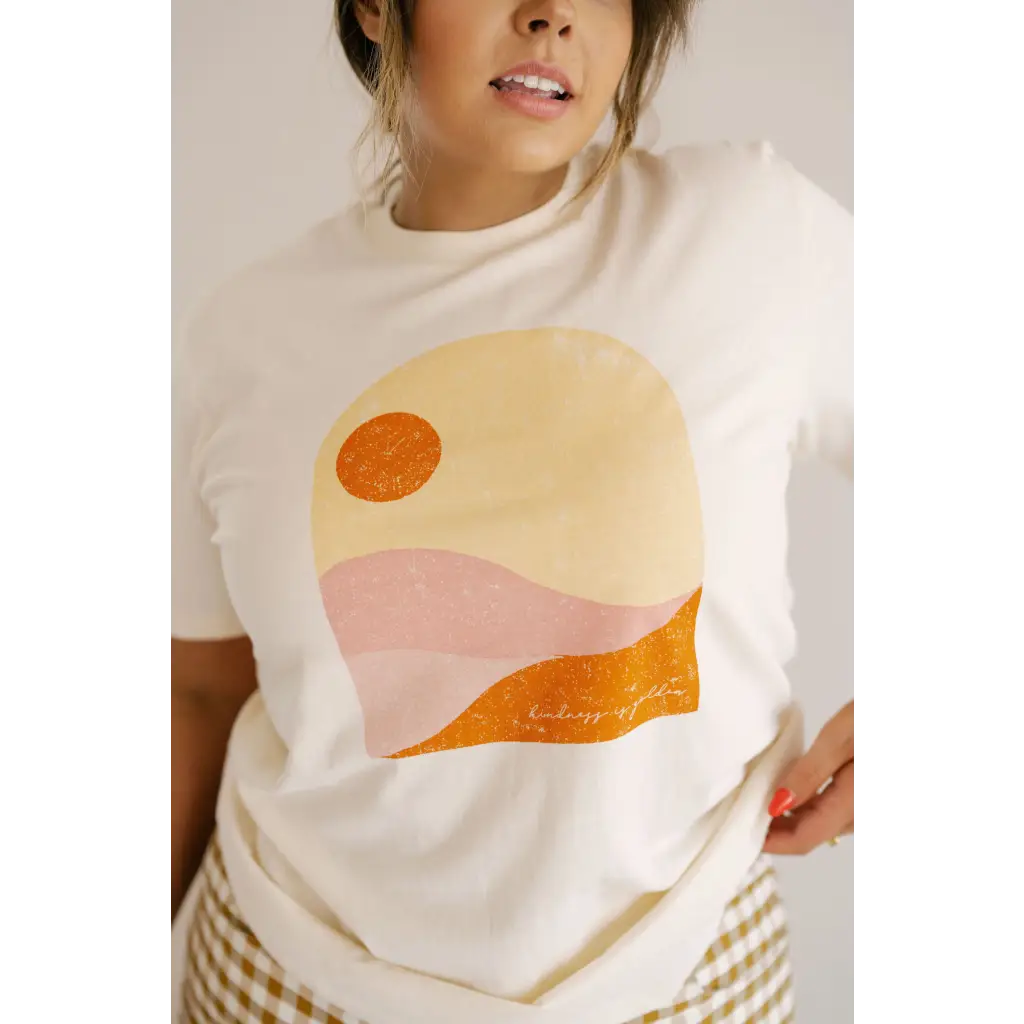Kindness is Golden Adult Graphic Organic T-Shirt