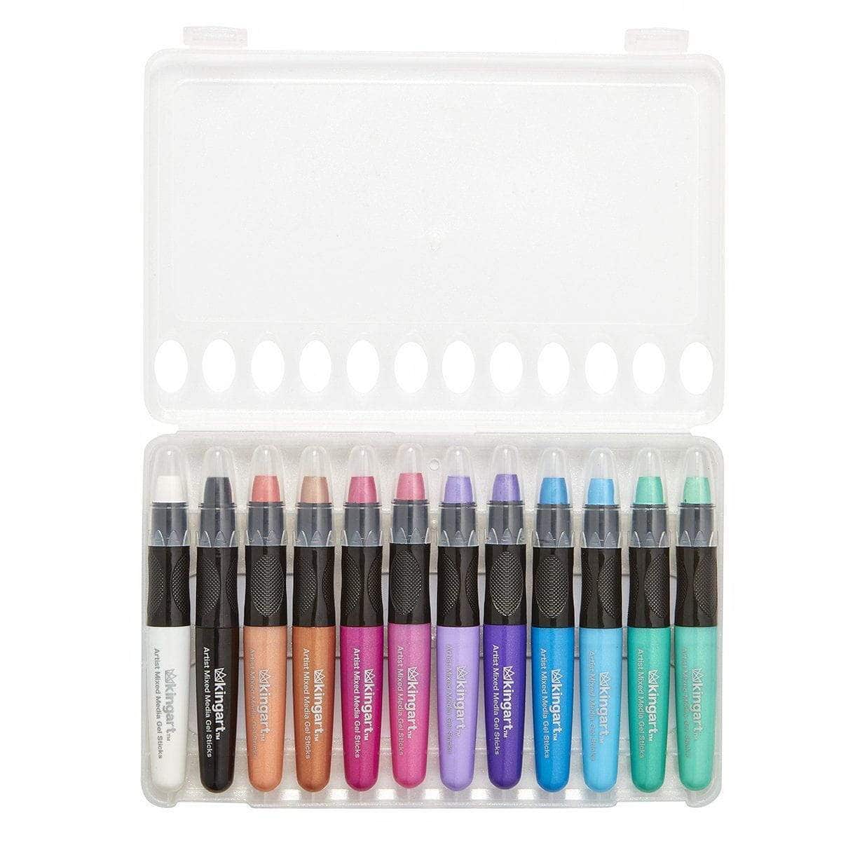 Mixed Media Gel Stick Crayons - 48 Colors