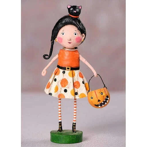 Kit Kat Halloween Figurine by Lori Mitchell SHIPS JUNE