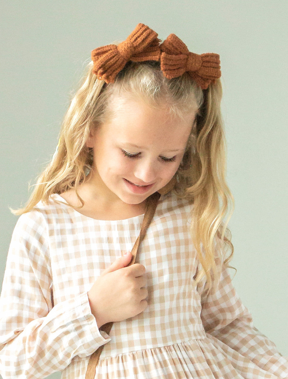 Knitted Hair Bow