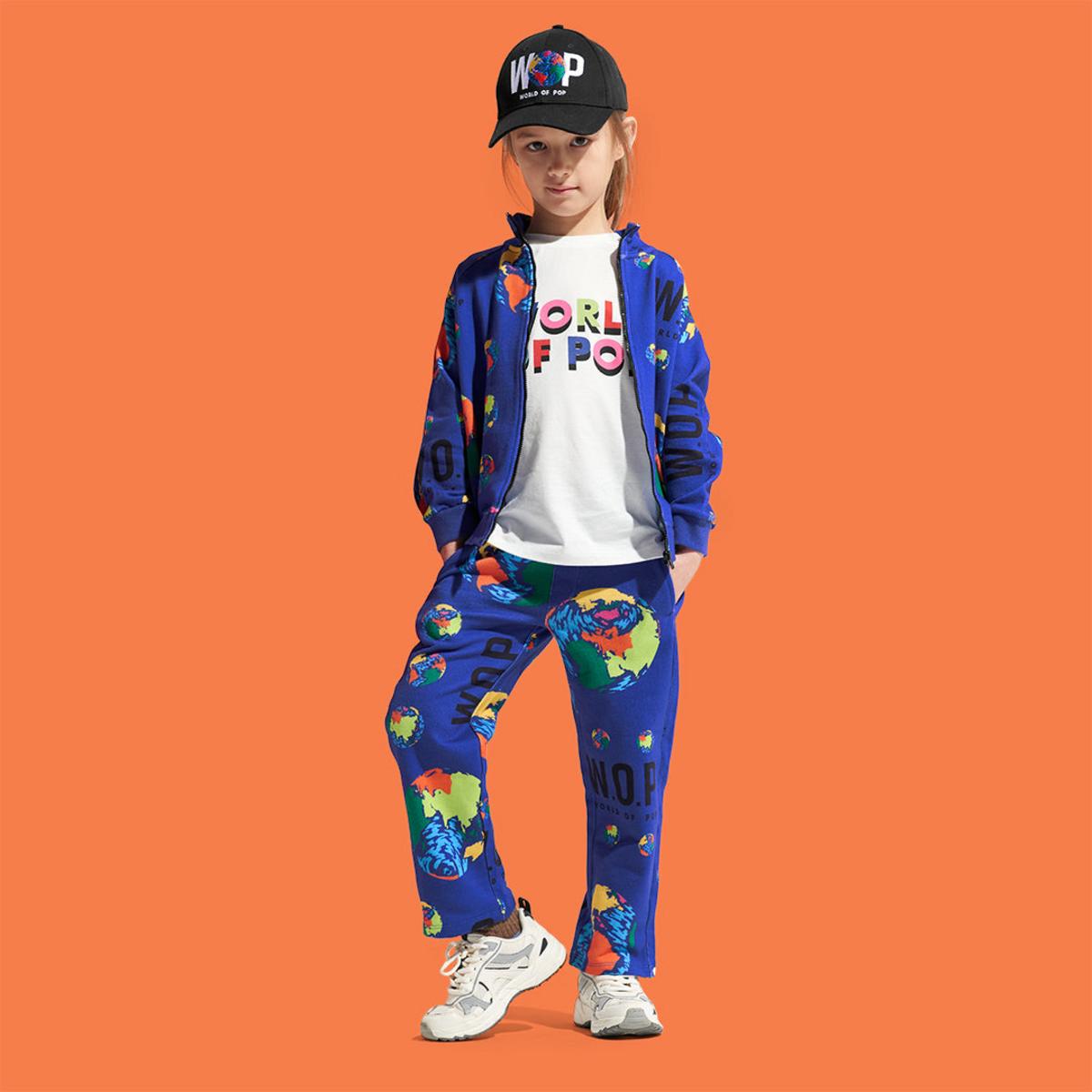 "Planets" printed jacket