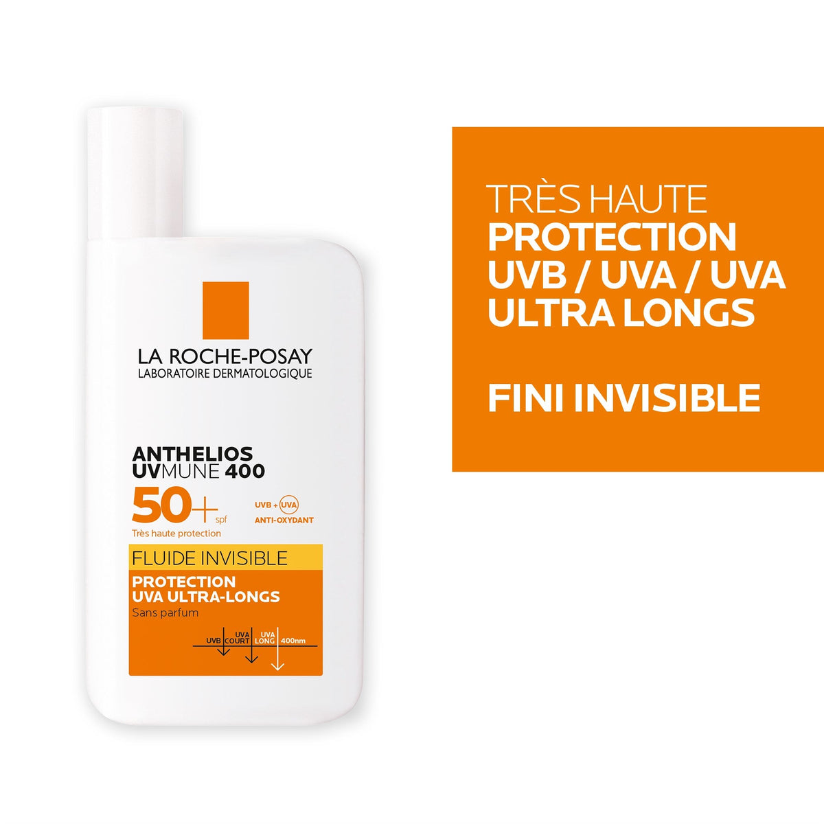 La Roche-Posay Anthelios UVMUNE 400 Invisible Fluid Fragrance-Free SPF 50+