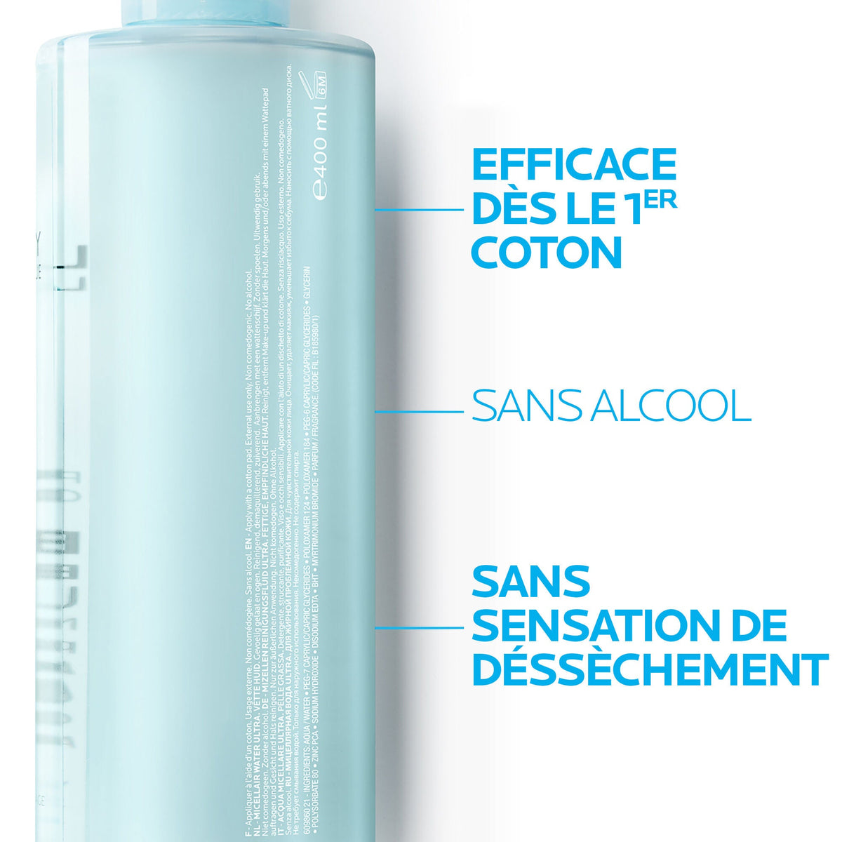 La Roche-Posay EFFACLAR Ultra Micellar Water for Oily Skin
