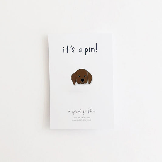 Labrador Dog Pin