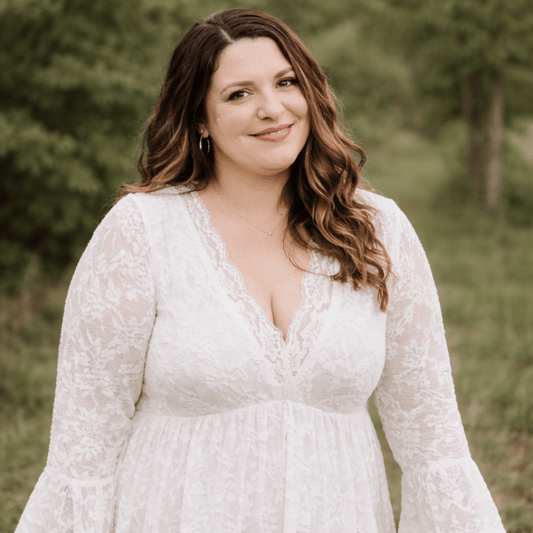 Ivory Lace Dress - Women
