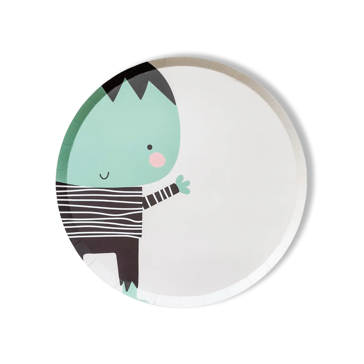 Large Monster Disposable Party Plate (8pcs)