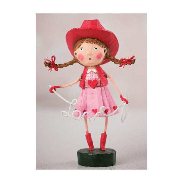 Lassoed by Love Valentine's Day Figurine by Lori Mitchell