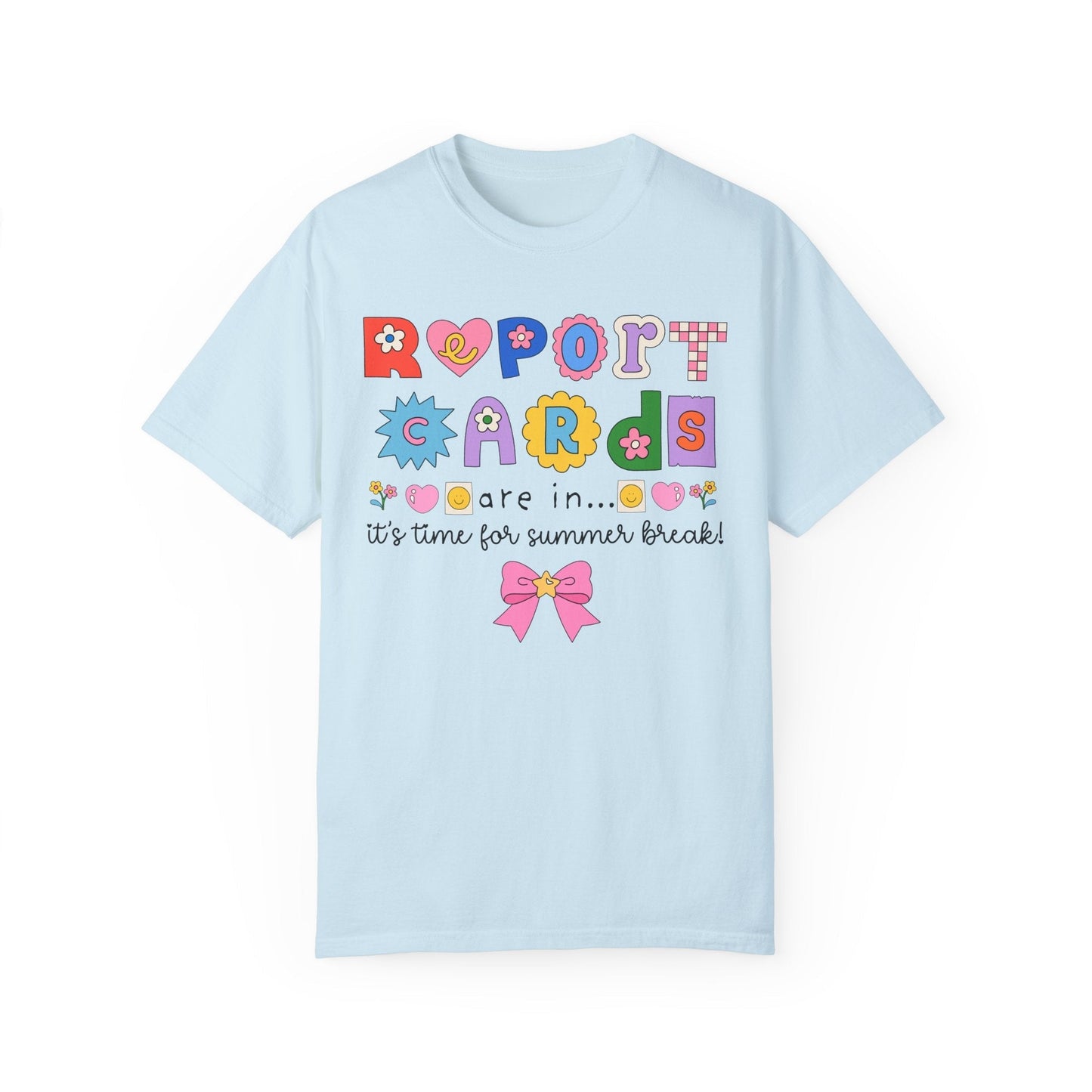 Last Day of School Tee Shirt with Bow