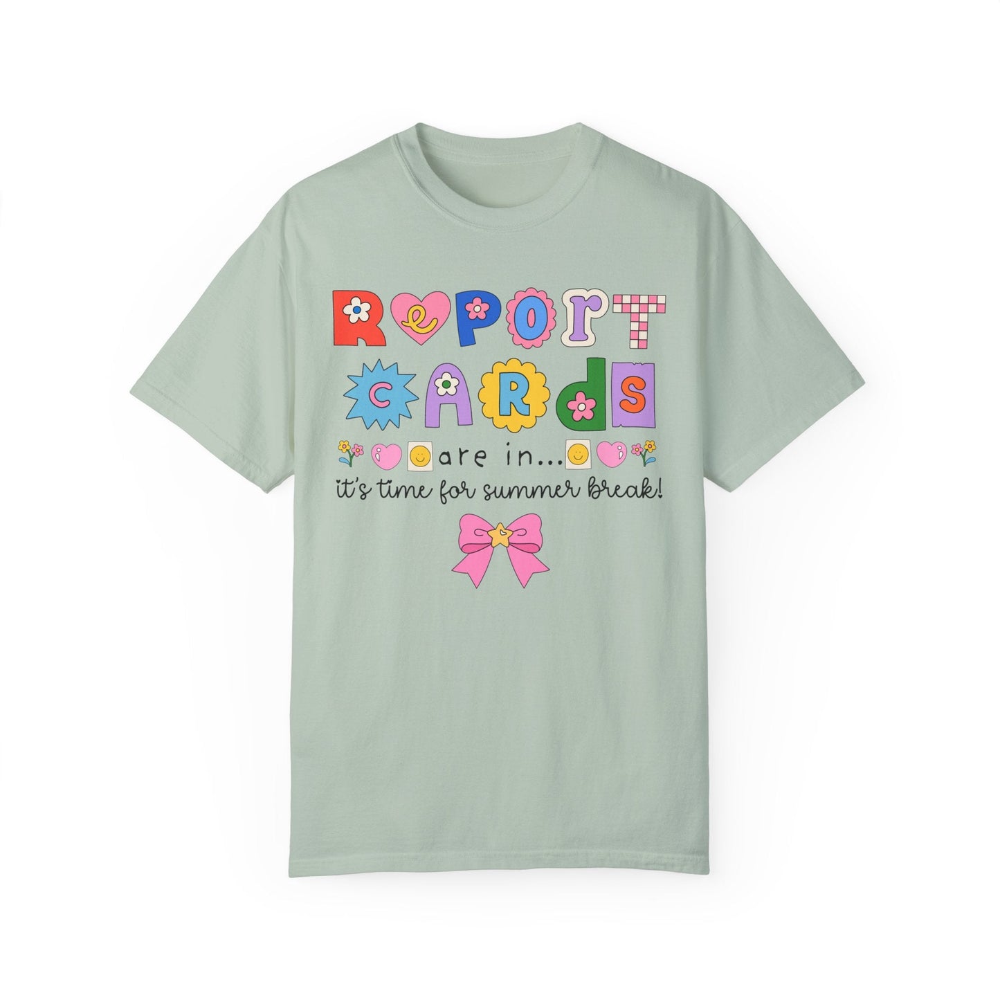 Last Day of School Tee Shirt with Bow