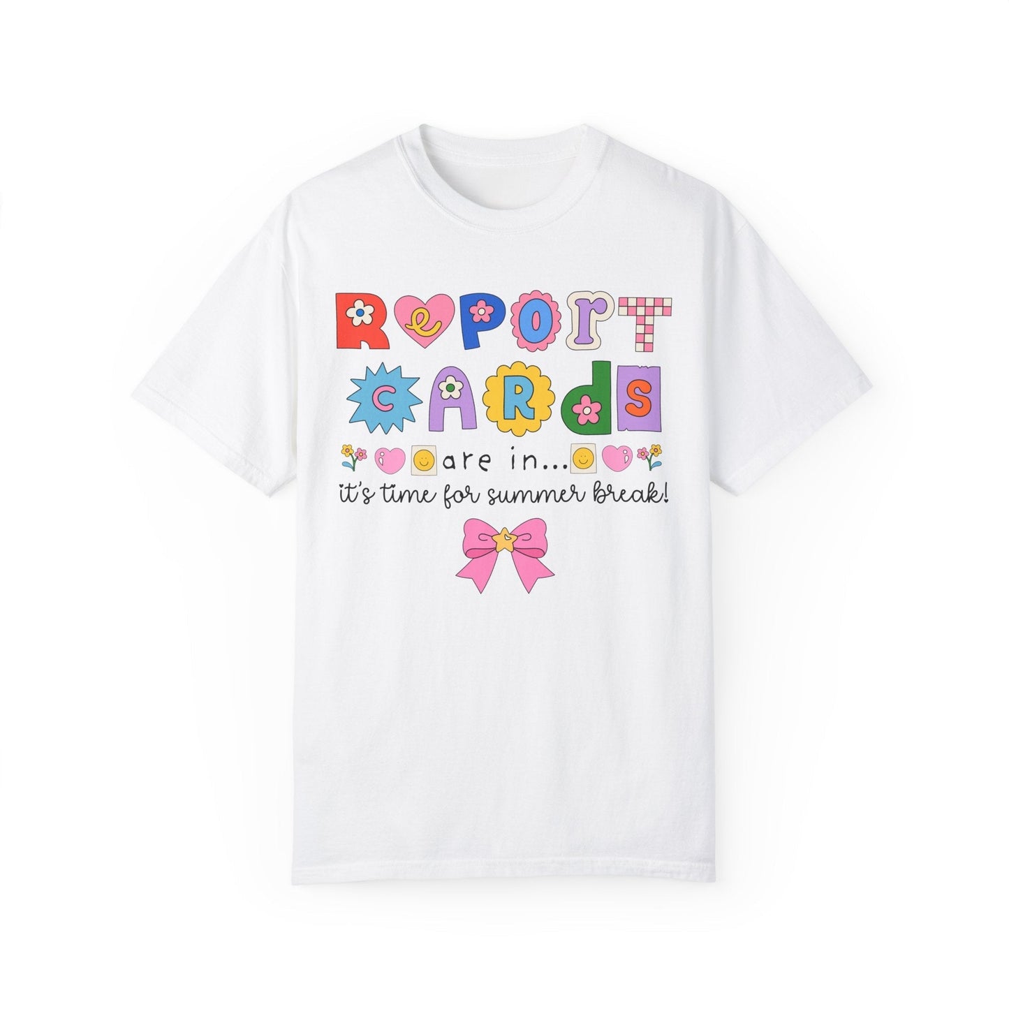 Last Day of School Tee Shirt with Bow