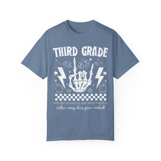 Last Day of School Third Grade Teacher Tee