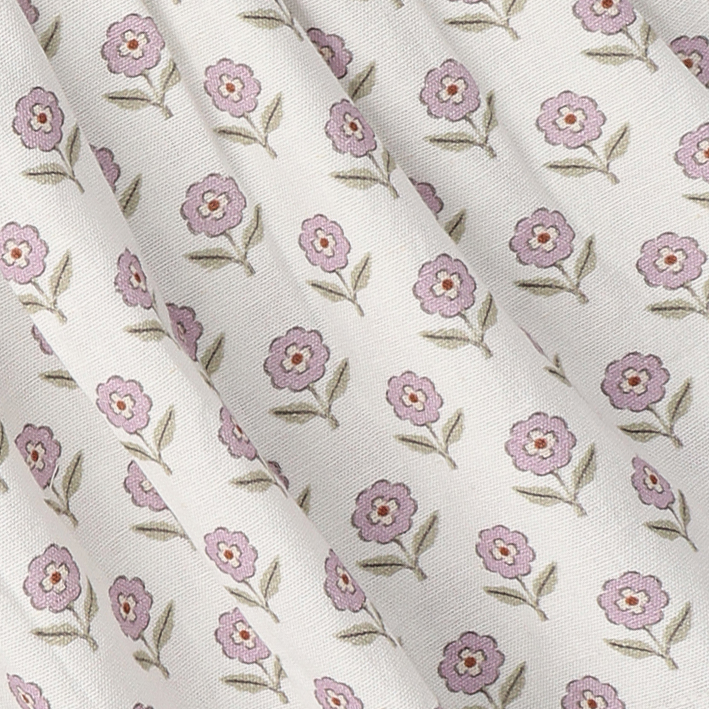 Organic Hair Bow Clip - Lavender