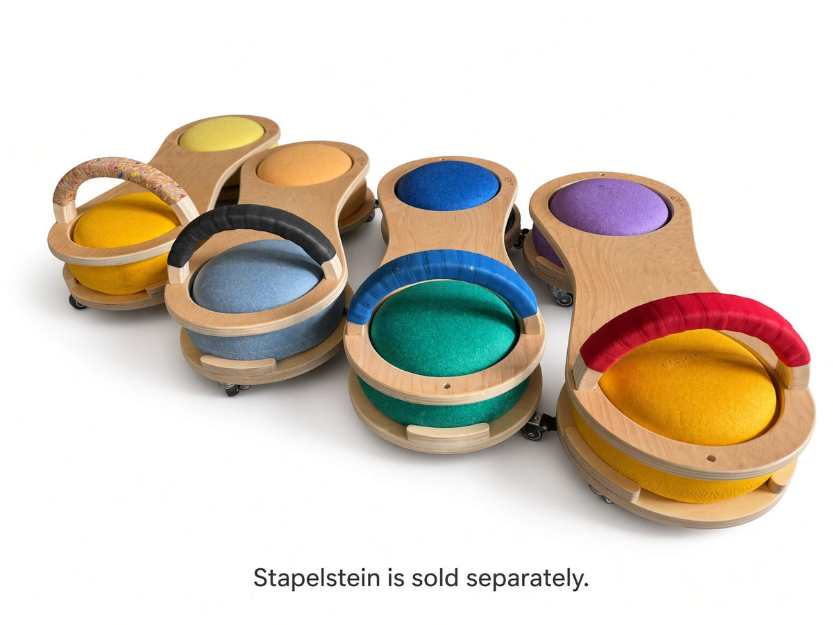 Wooden Scooter - to be used with stepping stones (purchase separately)