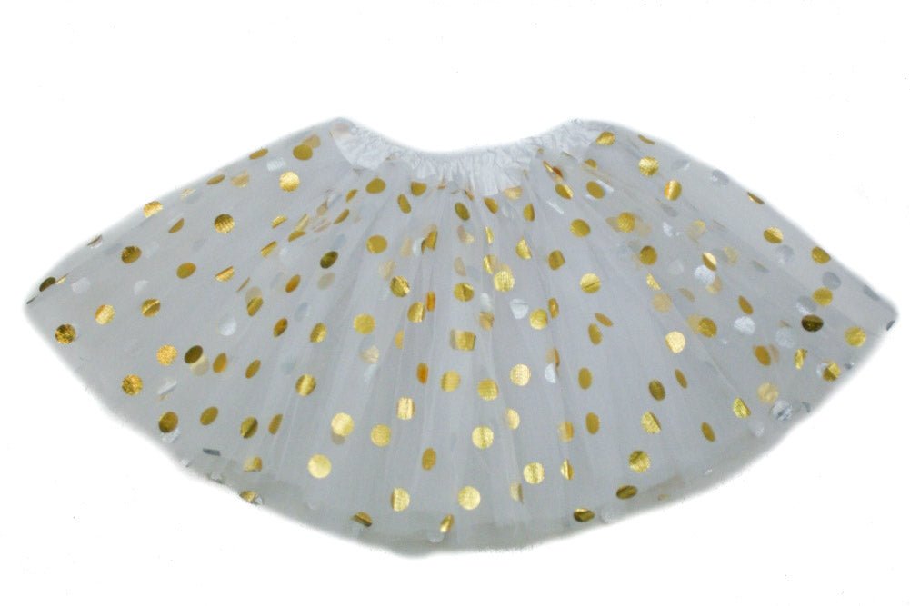 Legacy Gold Polka Dot Baby Tutu