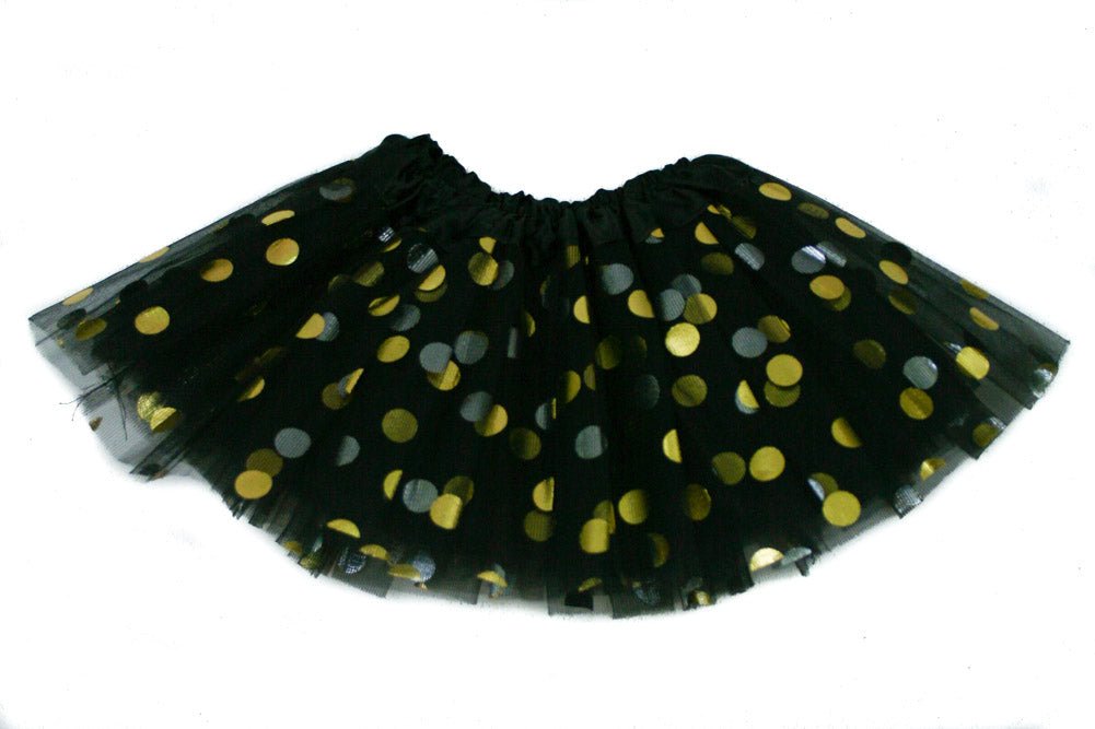 Legacy Gold Polka Dot Baby Tutu