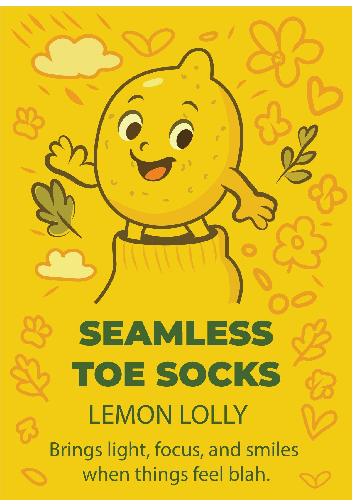 SmoothToe™ Fruit Feelings Collection –Sensory-Friendly Seamless Toe Ankle Socks *Single Pair / Build Your Bundle