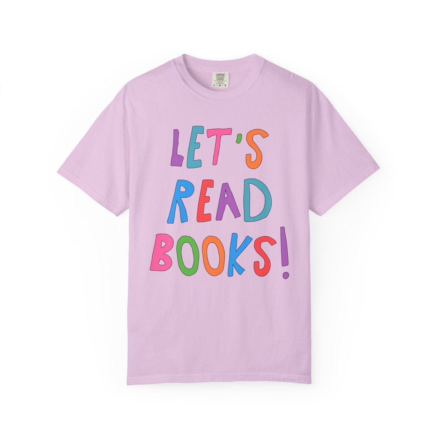 Let's Read Books: Cute Reading Teacher Tee