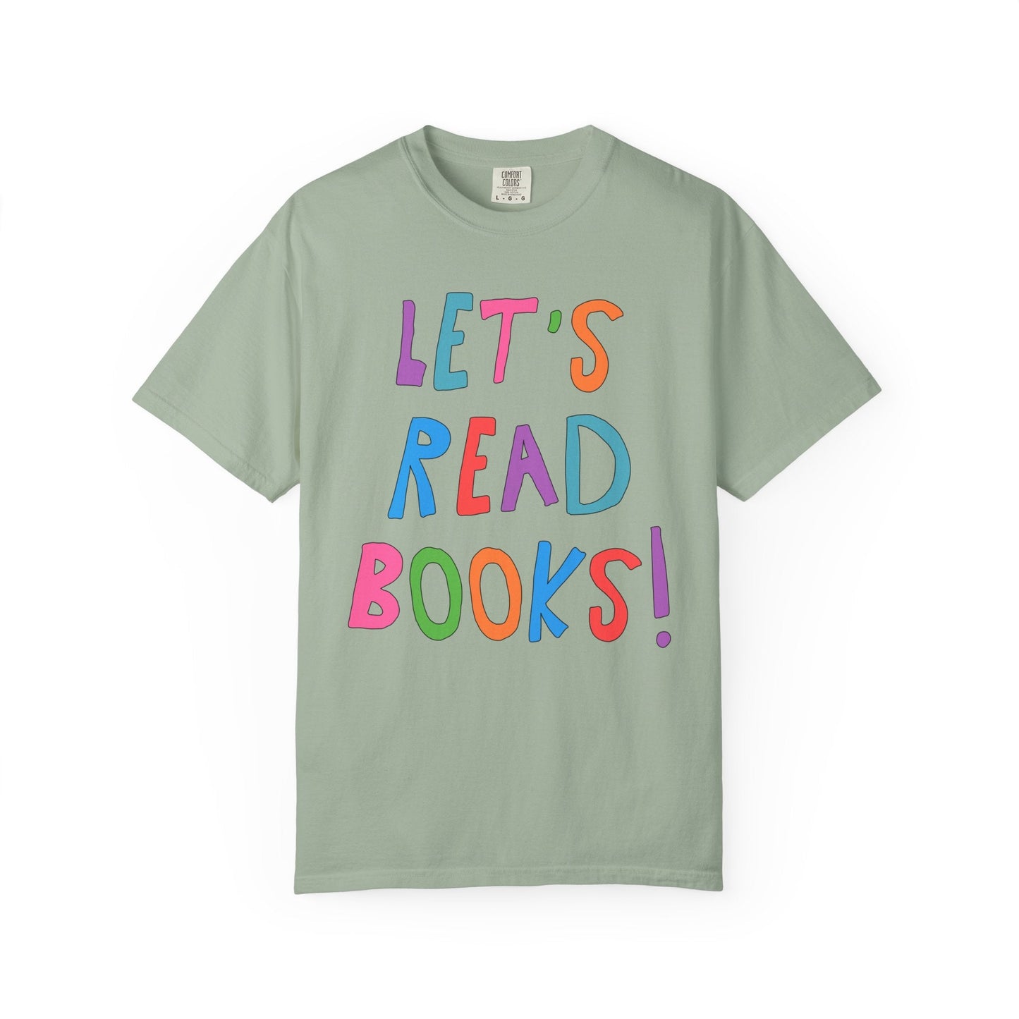 Let's Read Books: Cute Reading Teacher Tee