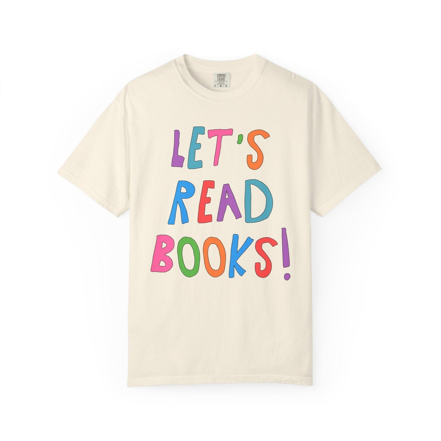 Let's Read Books: Cute Reading Teacher Tee