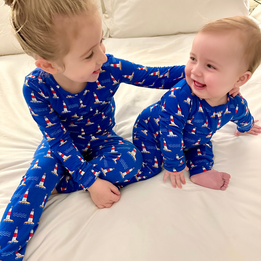 Hamptons Lighthouse Two-Piece Set