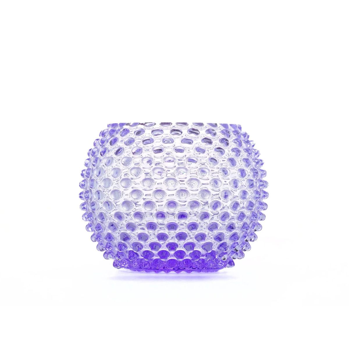 Hobnail Vase - Large - Lilac Bloom