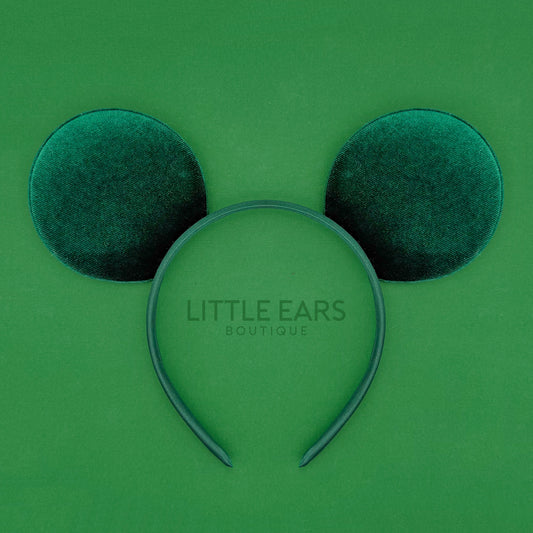 Forest Velvet Mickey Ears