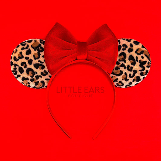 Safari & Red Velvet Mickey Ears