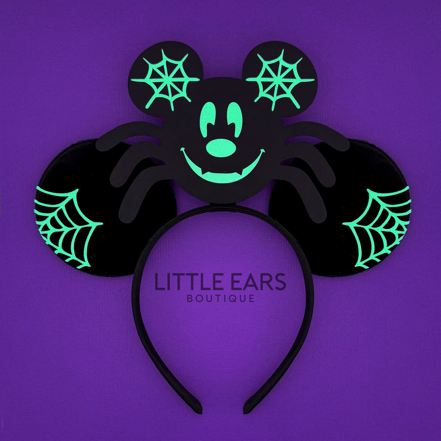 Glow Spider Mickey Ears