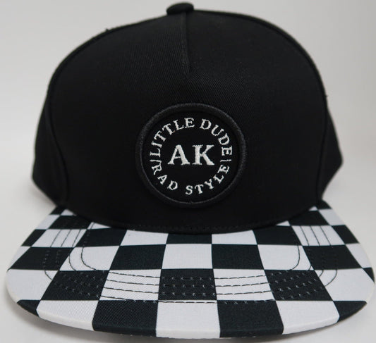 AK checker SnapBack—PRE ORDER SHIPS 3/5
